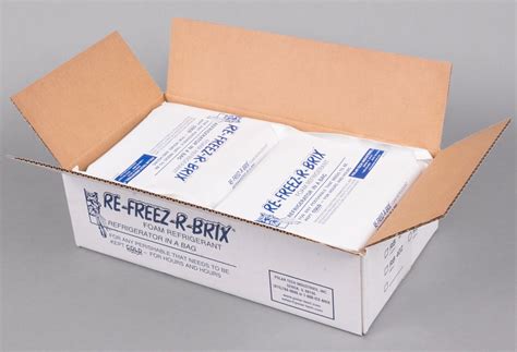 packaging for shipping frozen food.